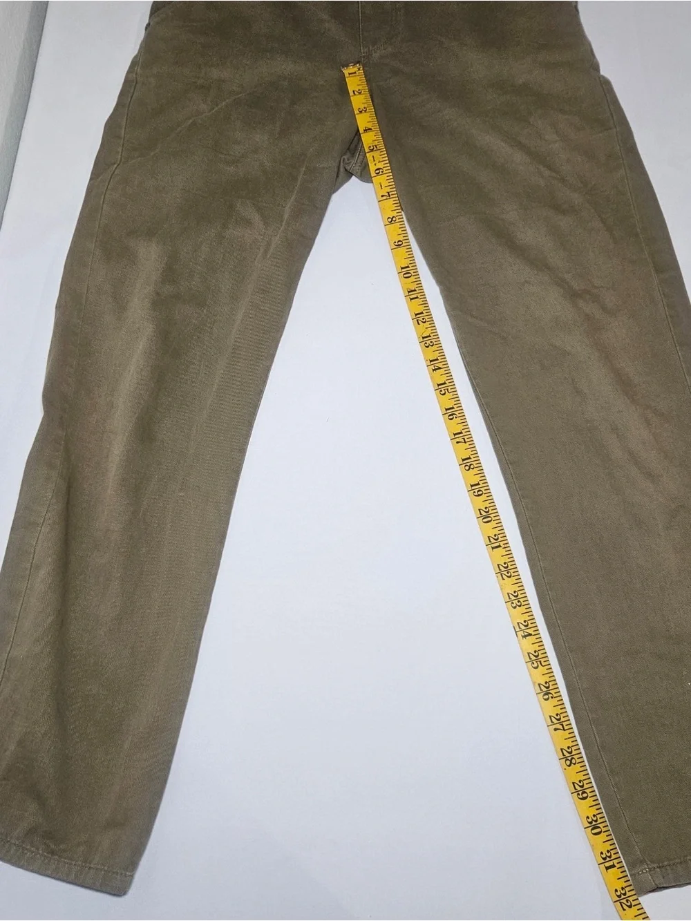 ZARA Z1975 Khaki Corduroy Overalls Women’s Size S 26 – Special Edition